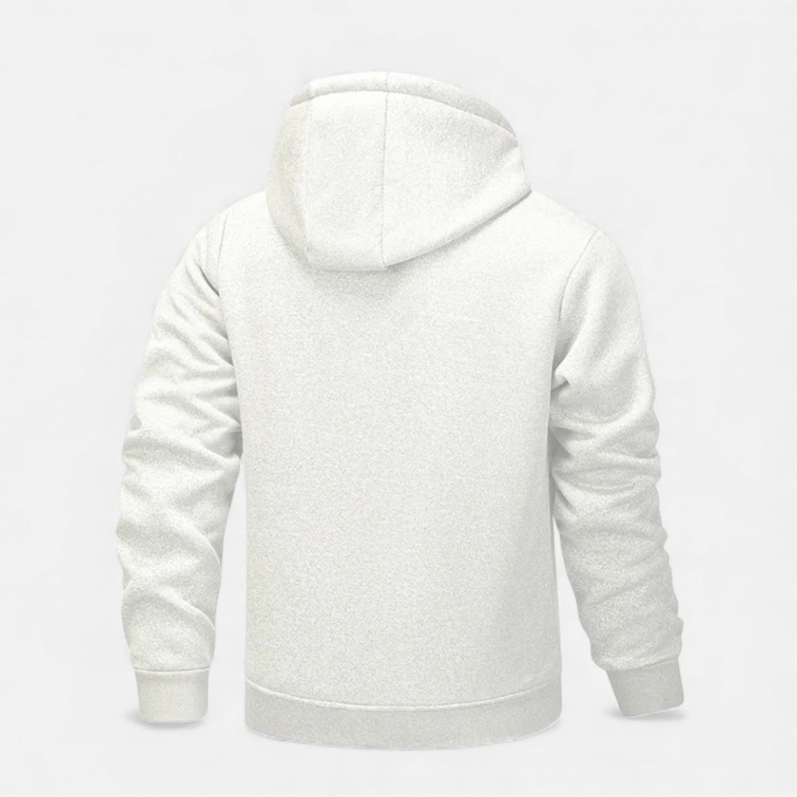 Fleece-lined hooded jacket lining