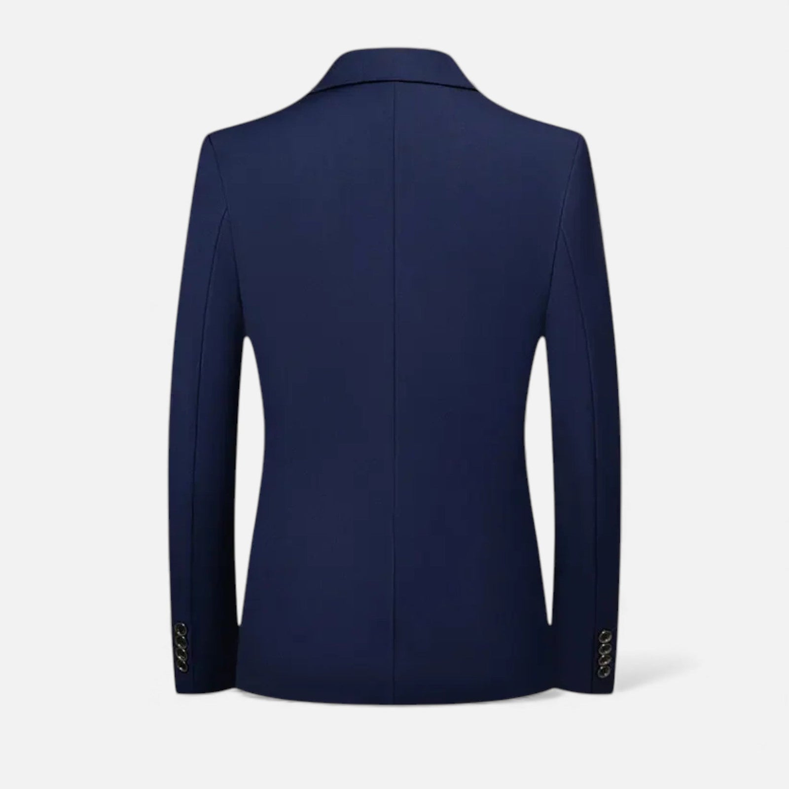 Single-breasted blazer detail